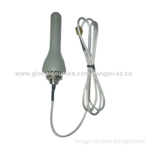 3G Indoor/Outdoor Omni Antenna with Vertical Polarization and 2dBi Gain/Screw Mounting